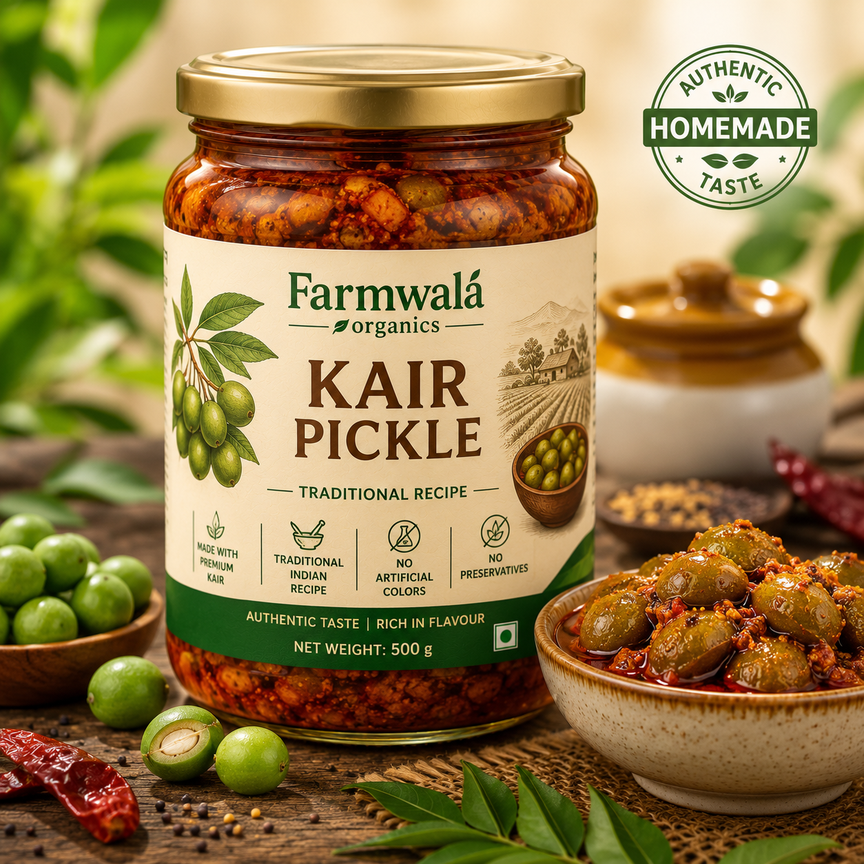 Image of Jar containing kair pickle