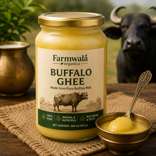 Image of Jar Containing buffalo Ghee 500gm