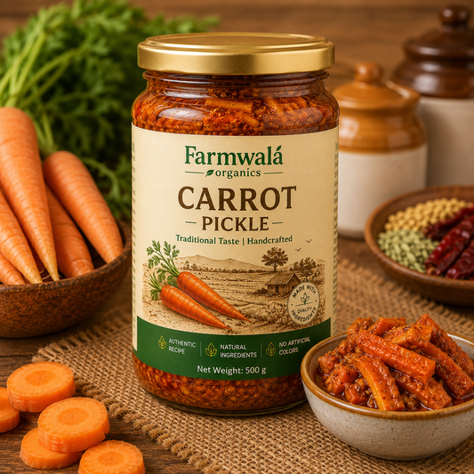 Image of Jar containing carrot pickle