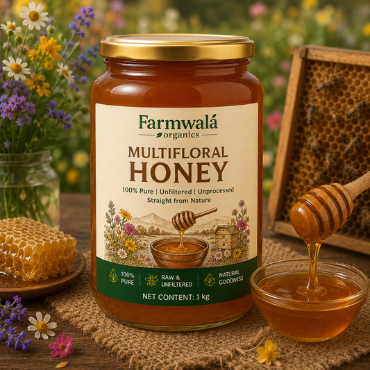 Image of Jar Containing Multifloral Honey